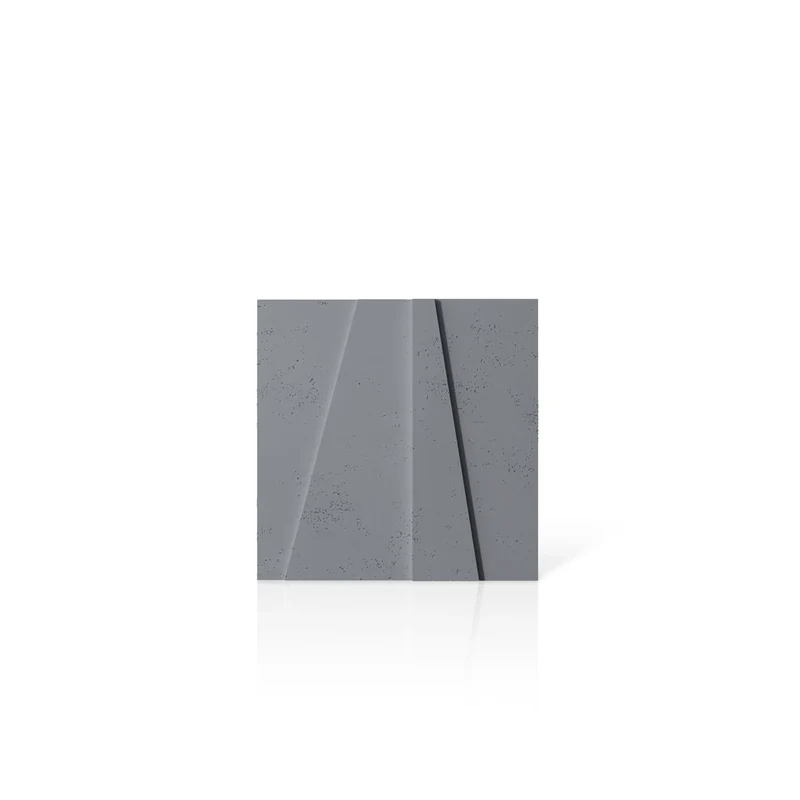 3D Concrete Wall Panels BOOKCASE