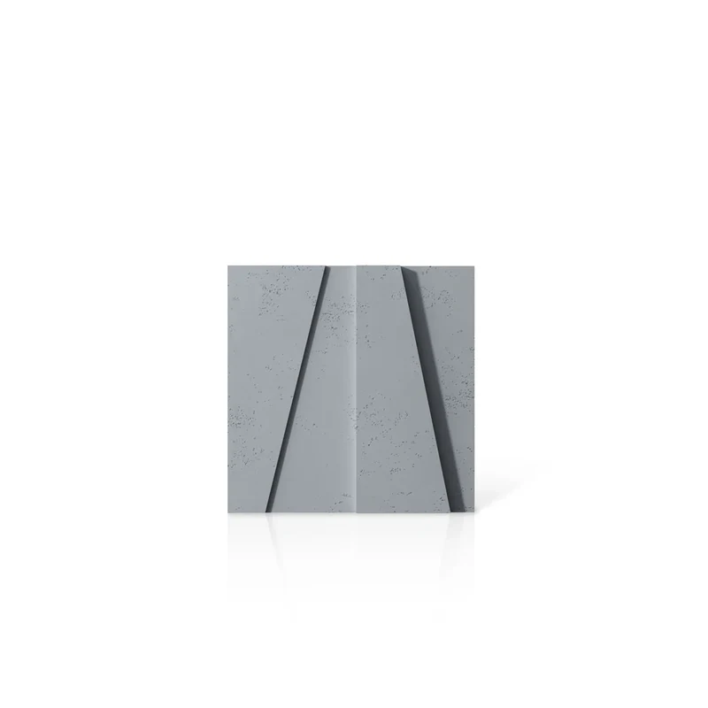 3D Concrete Wall Panels BOOKCASE