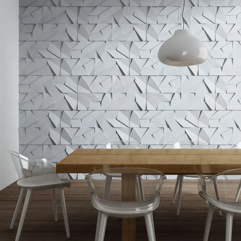 3D Concrete Wall Panels MULTICRYSTAL