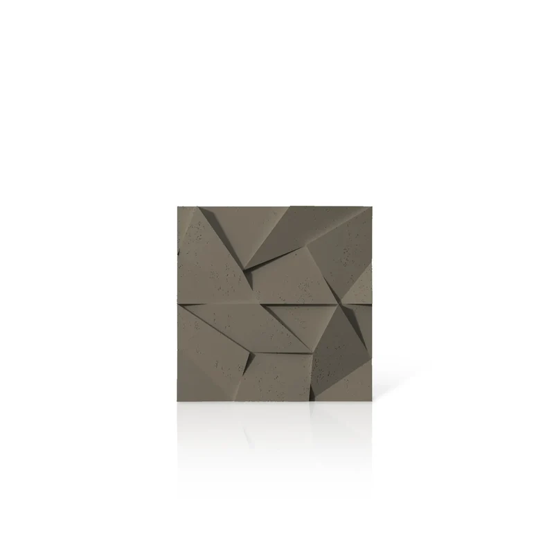 3D Concrete Wall Panels MULTICRYSTAL