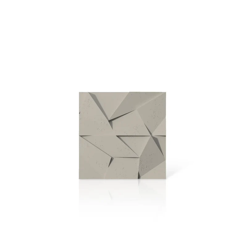 3D Concrete Wall Panels MULTICRYSTAL