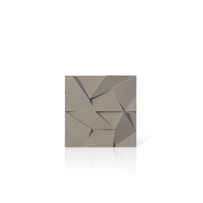 3D Concrete Wall Panels MULTICRYSTAL