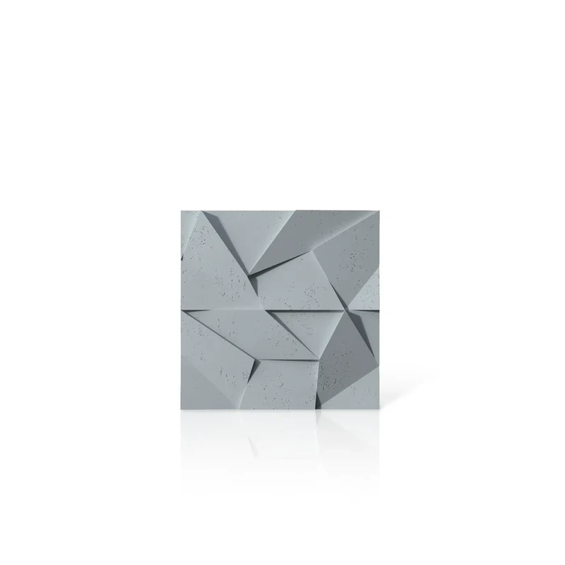 3D Concrete Wall Panels MULTICRYSTAL