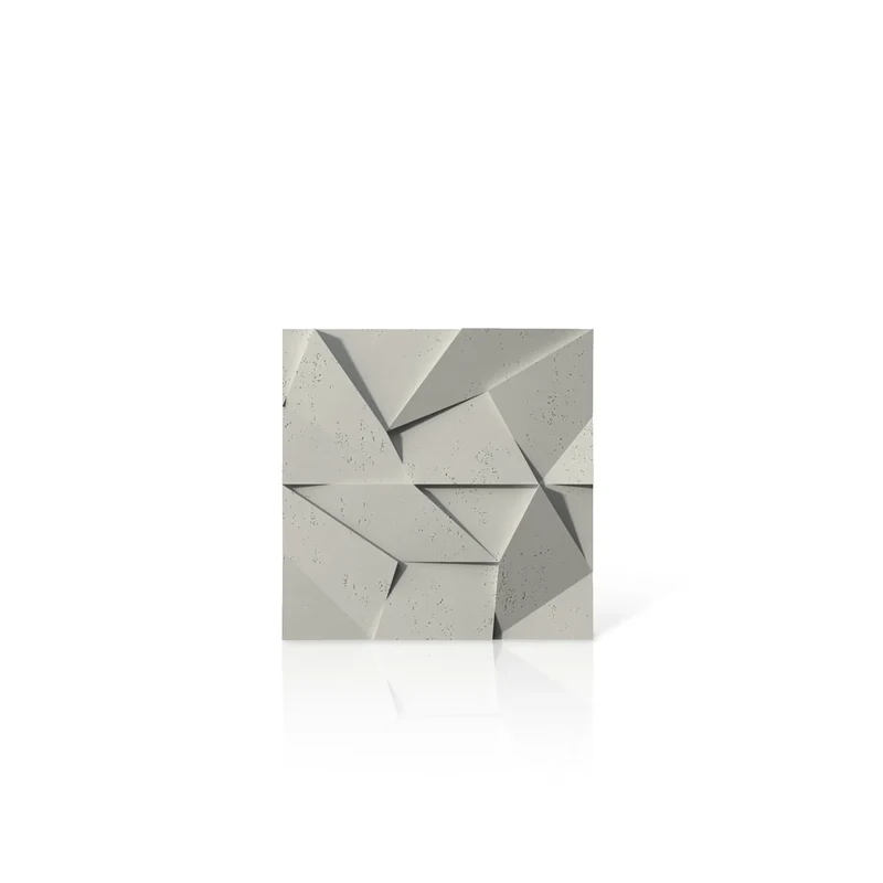 3D Concrete Wall Panels MULTICRYSTAL
