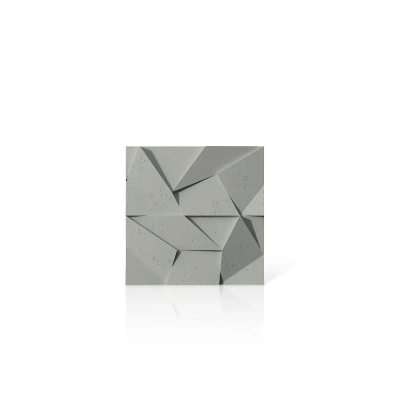 3D Concrete Wall Panels MULTICRYSTAL