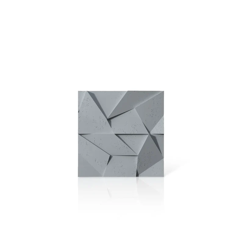 3D Concrete Wall Panels MULTICRYSTAL