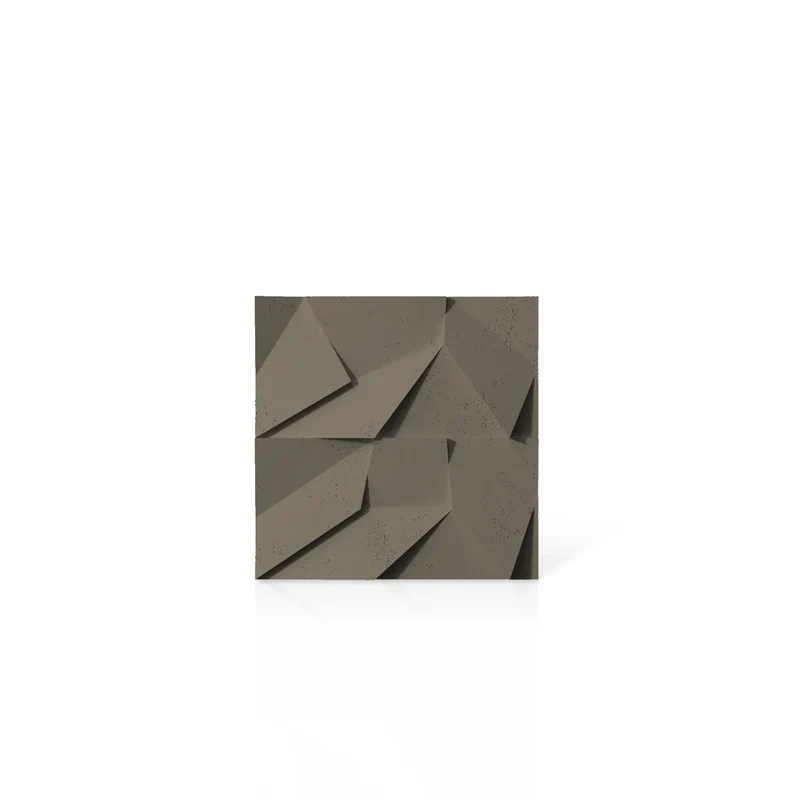 3D Concrete Wall Panels MULTICRYSTAL