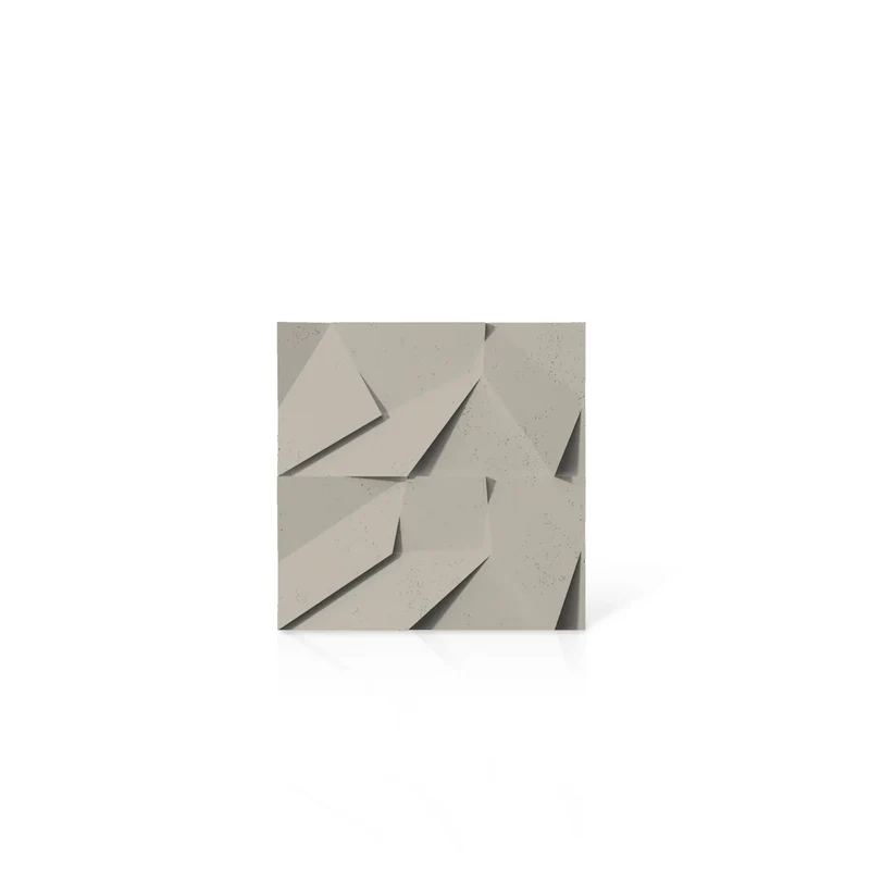 3D Concrete Wall Panels MULTICRYSTAL