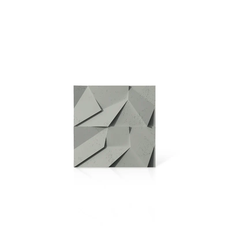 3D Concrete Wall Panels MULTICRYSTAL