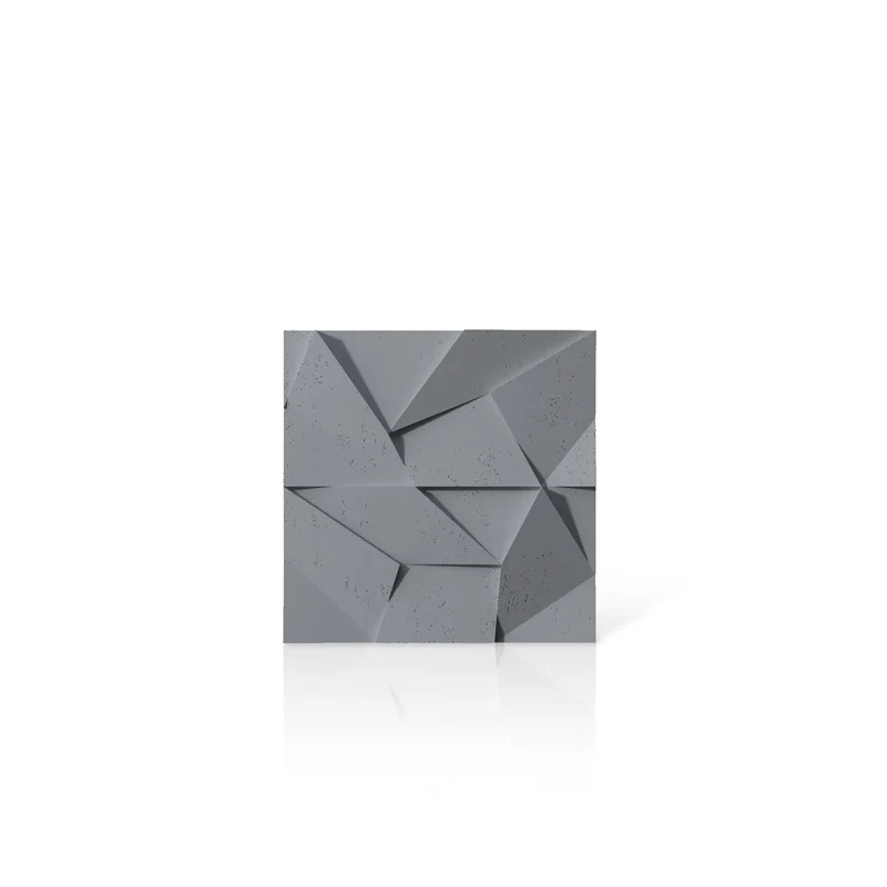 3D Concrete Wall Panels MULTICRYSTAL