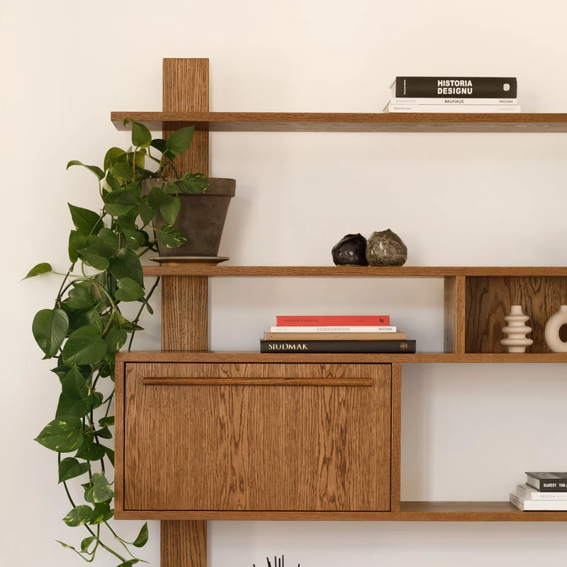 Bücherregal Mid-Century