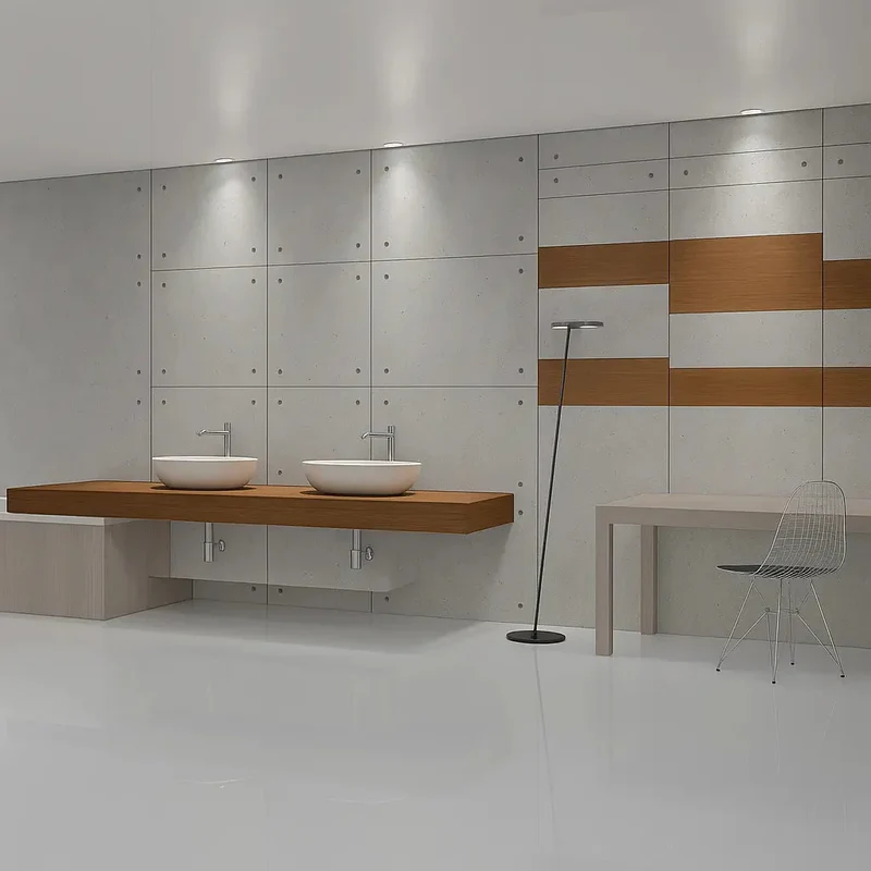 CONCLAD® Faux Concrete Decorative Panels - Natural Grey
