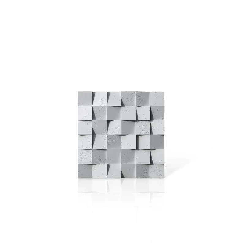 3D Concrete Wall Panels MULTISQUARES