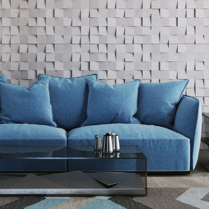 3D Concrete Wall Panels MULTISQUARES
