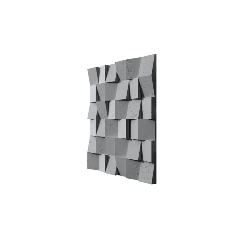 3D Concrete Wall Panels MULTISQUARES