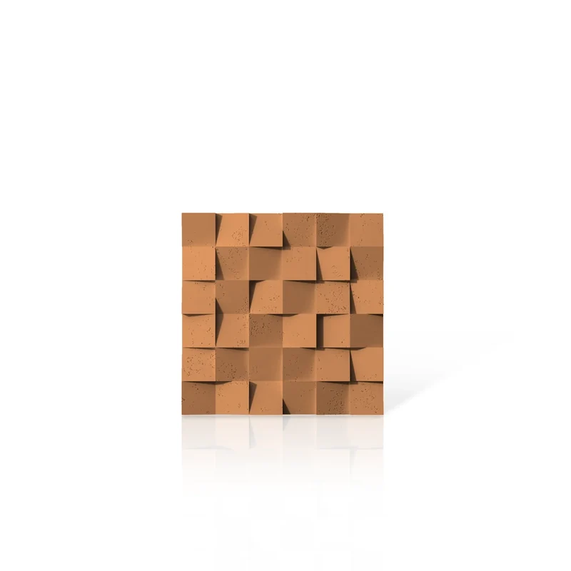 3D Concrete Wall Panels MULTISQUARES