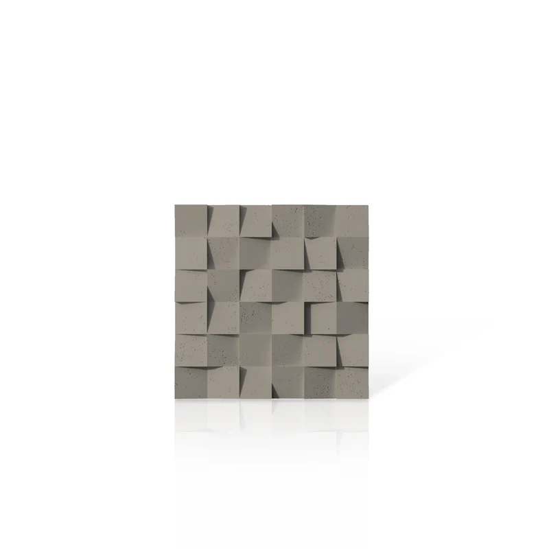 3D Concrete Wall Panels MULTISQUARES