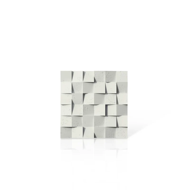 3D Concrete Wall Panels MULTISQUARES