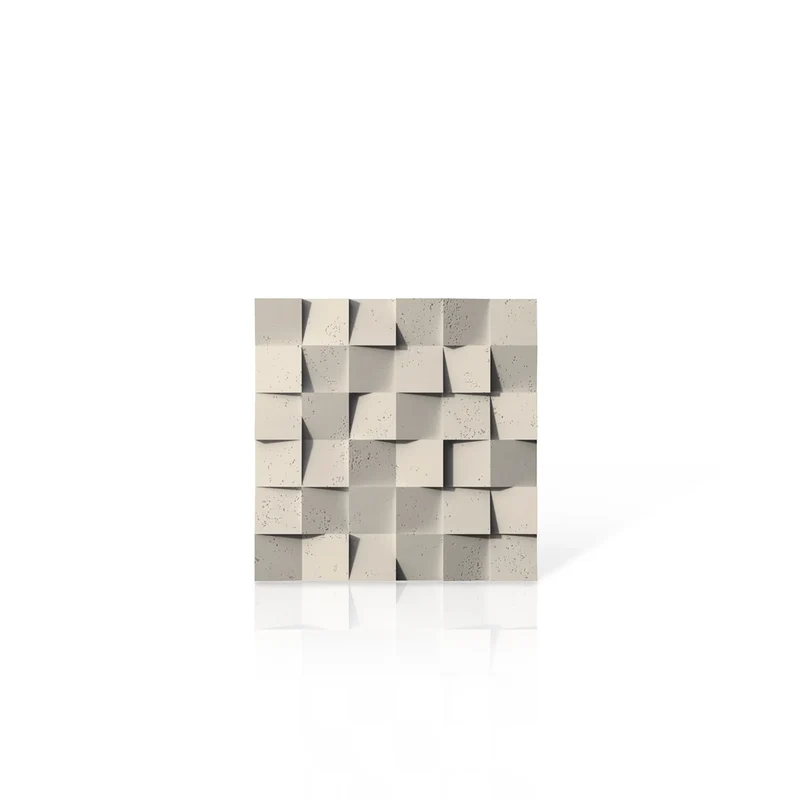 3D Concrete Wall Panels MULTISQUARES