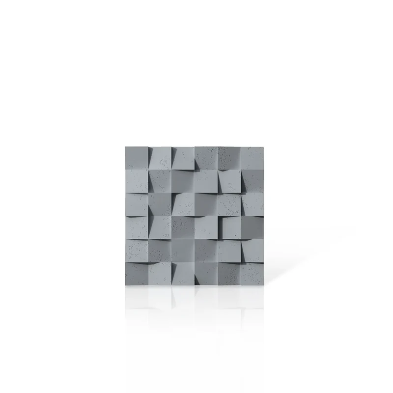 3D Concrete Wall Panels MULTISQUARES