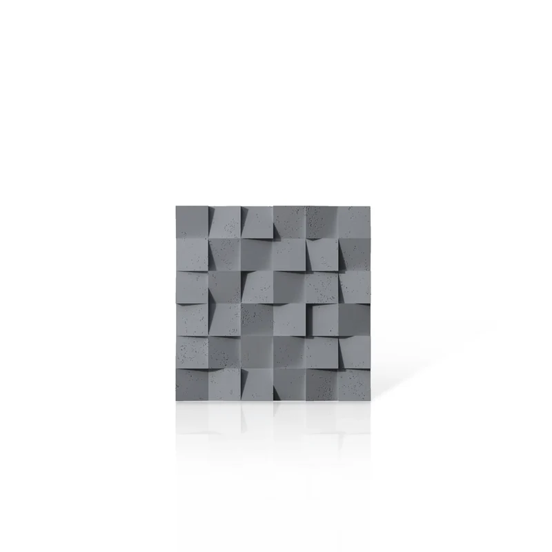 3D Concrete Wall Panels MULTISQUARES