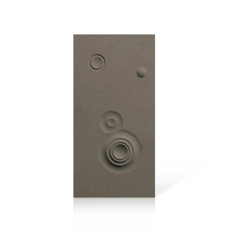 3D Concrete Wall Panels MOONS Models C&D
