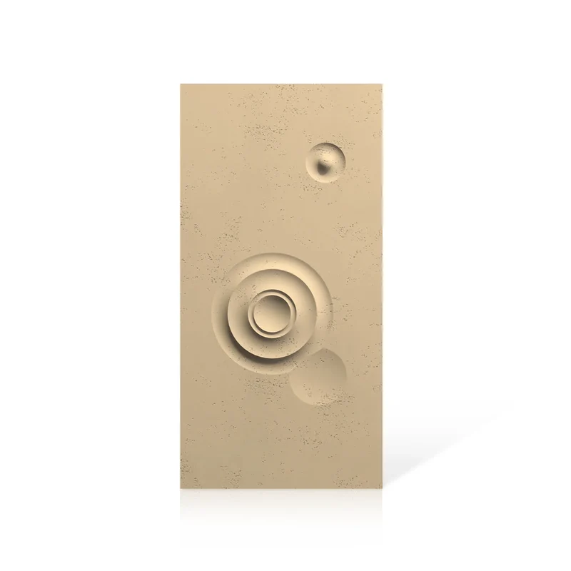 3D Concrete Wall Panels MOONS Models C&D