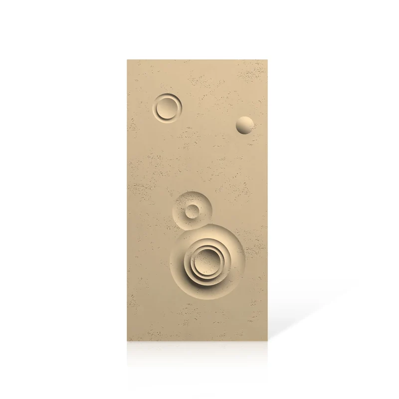 3D Concrete Wall Panels MOONS Models C&D
