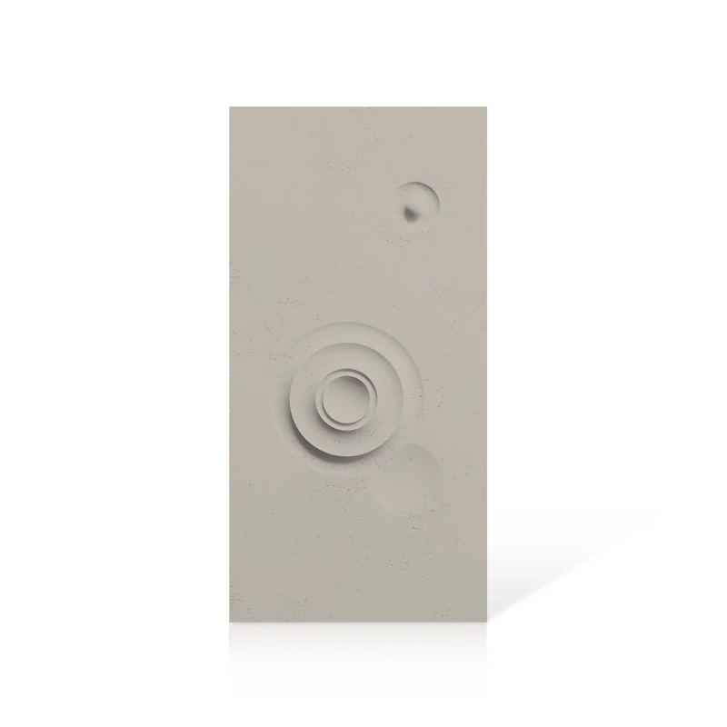 3D Concrete Wall Panels MOONS Models C&D