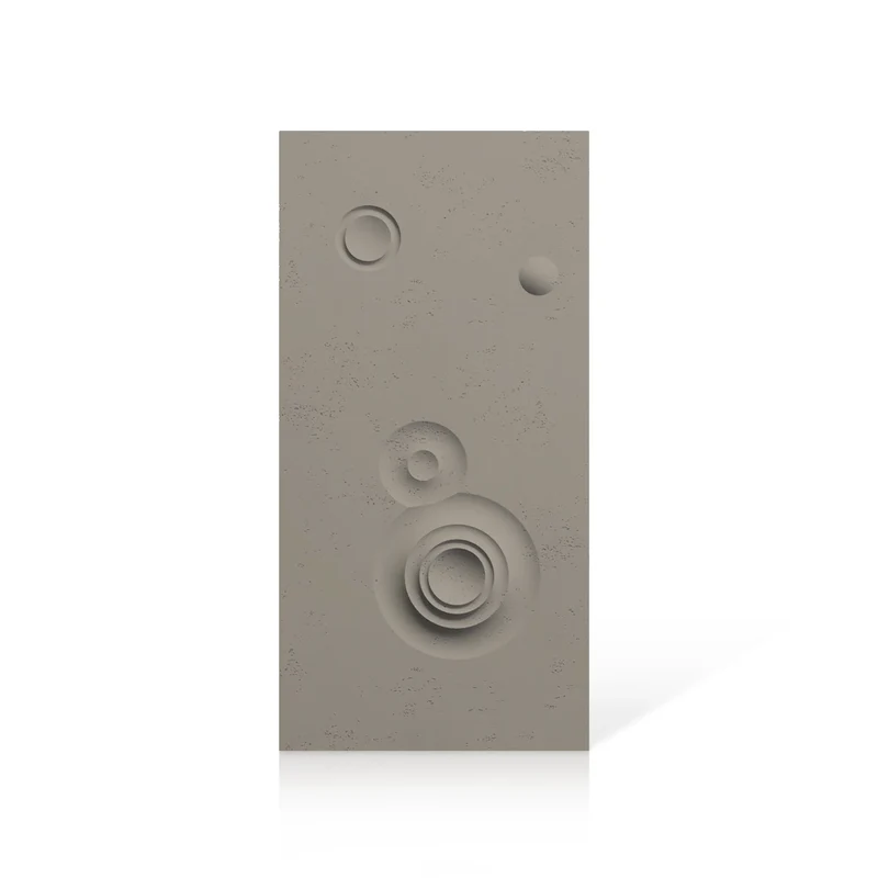 3D Concrete Wall Panels MOONS Models C&D
