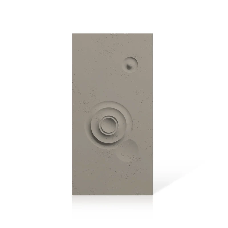 3D Concrete Wall Panels MOONS Models C&D