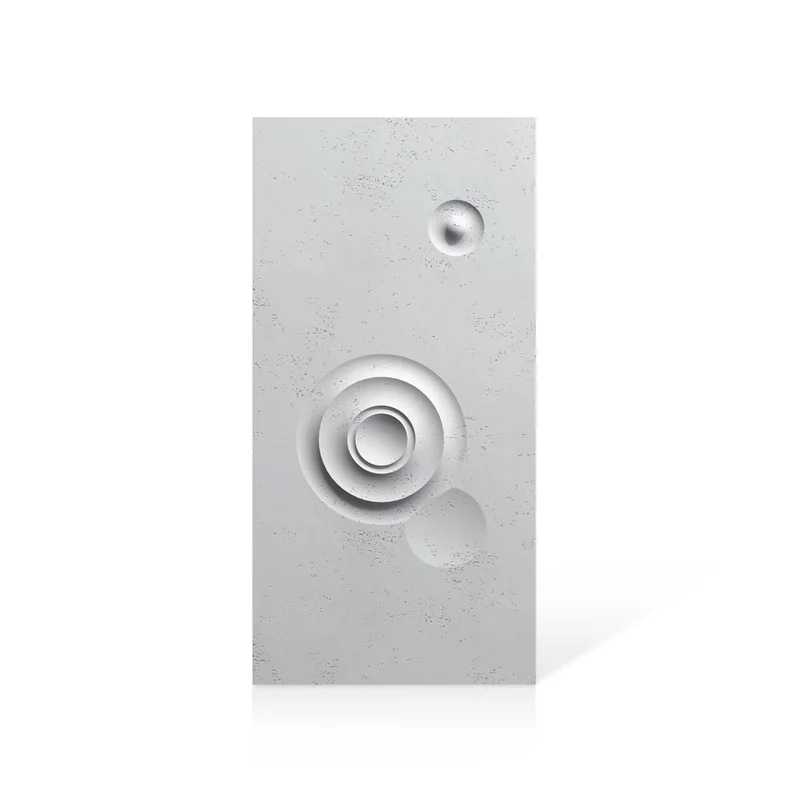 3D Concrete Wall Panels MOONS Models C&D