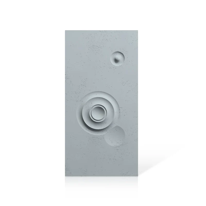 3D Concrete Wall Panels MOONS Models C&D