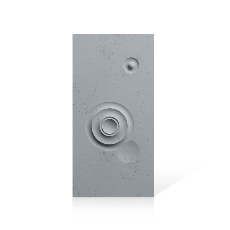 3D Concrete Wall Panels MOONS Models C&D