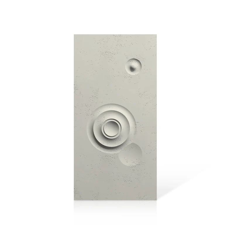 3D Concrete Wall Panels MOONS Models C&D