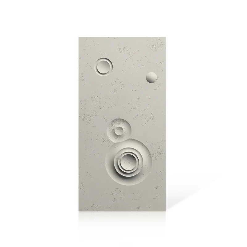3D Concrete Wall Panels MOONS Models C&D