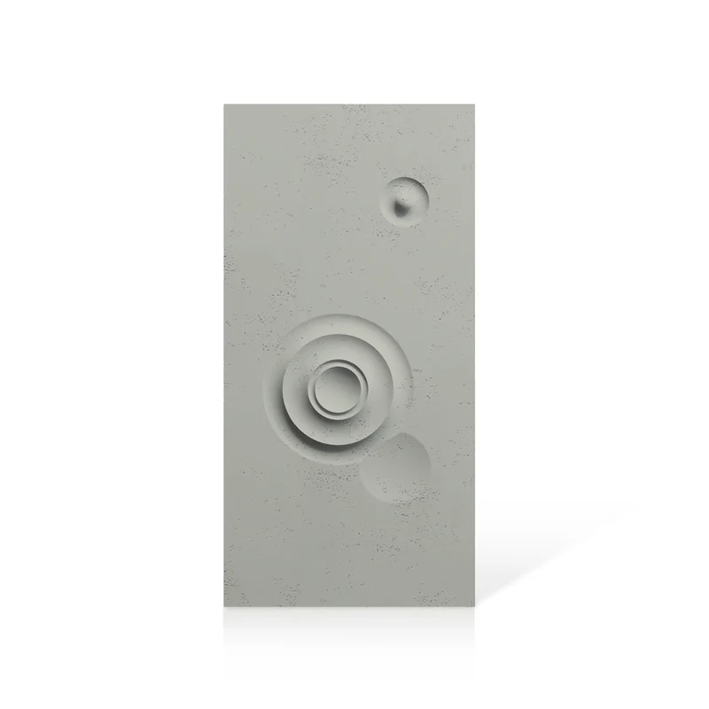 3D Concrete Wall Panels MOONS Models C&D
