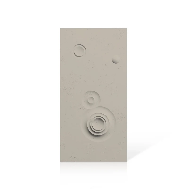 3D Concrete Wall Panels MOONS Models C&D