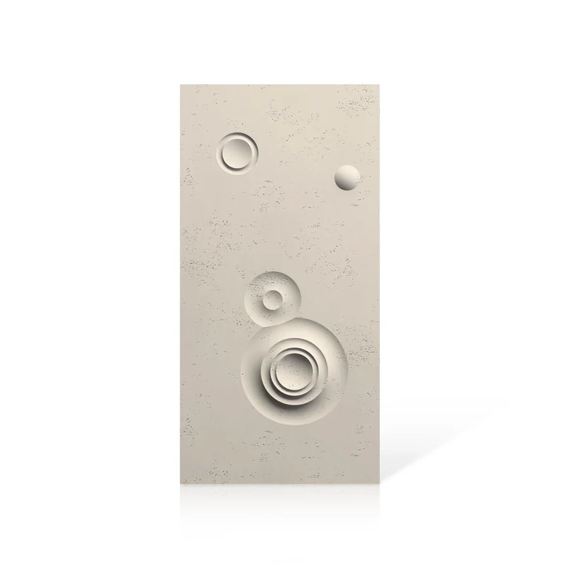 3D Concrete Wall Panels MOONS Models C&D