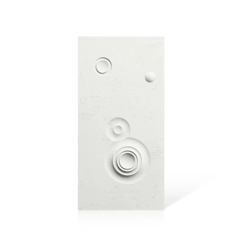 3D Concrete Wall Panels MOONS Models C&D