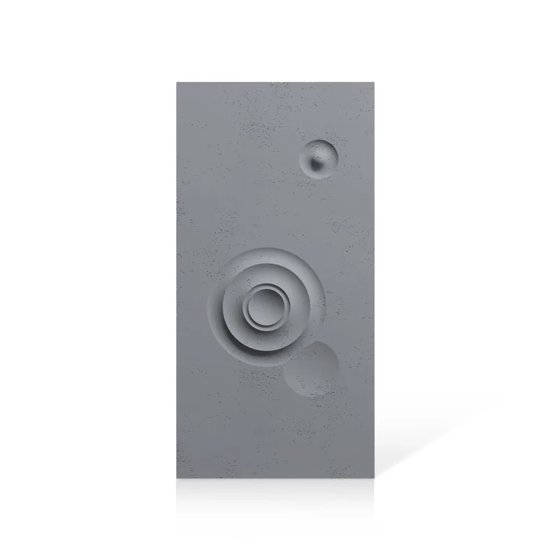 3D Concrete Wall Panels MOONS Models C&D
