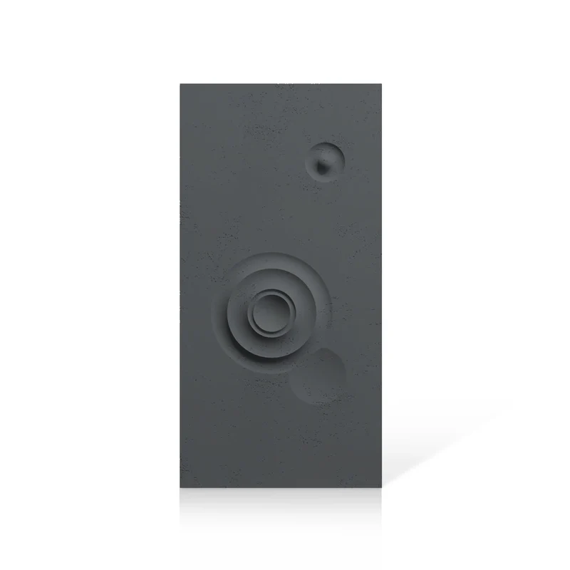 3D Concrete Wall Panels MOONS Models C&D