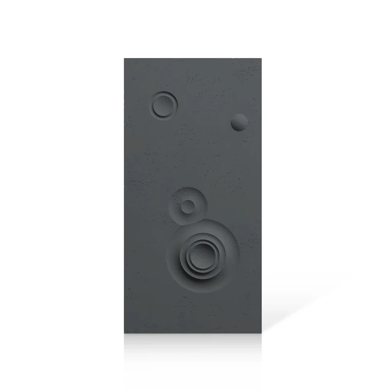 3D Concrete Wall Panels MOONS Models C&D