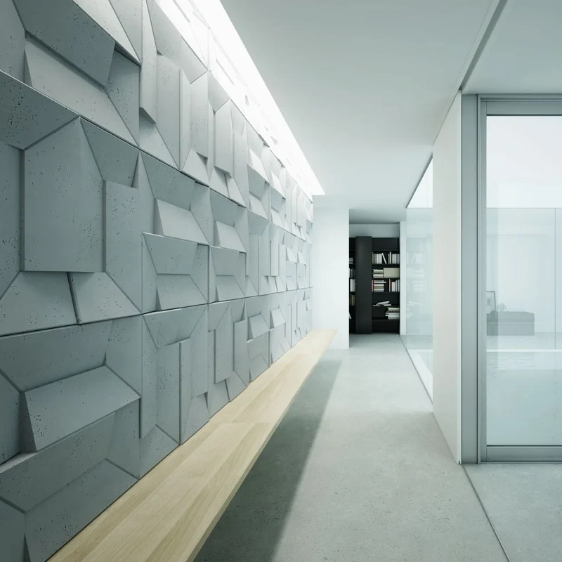 3D Concrete Wall Panels TRANSFORMER