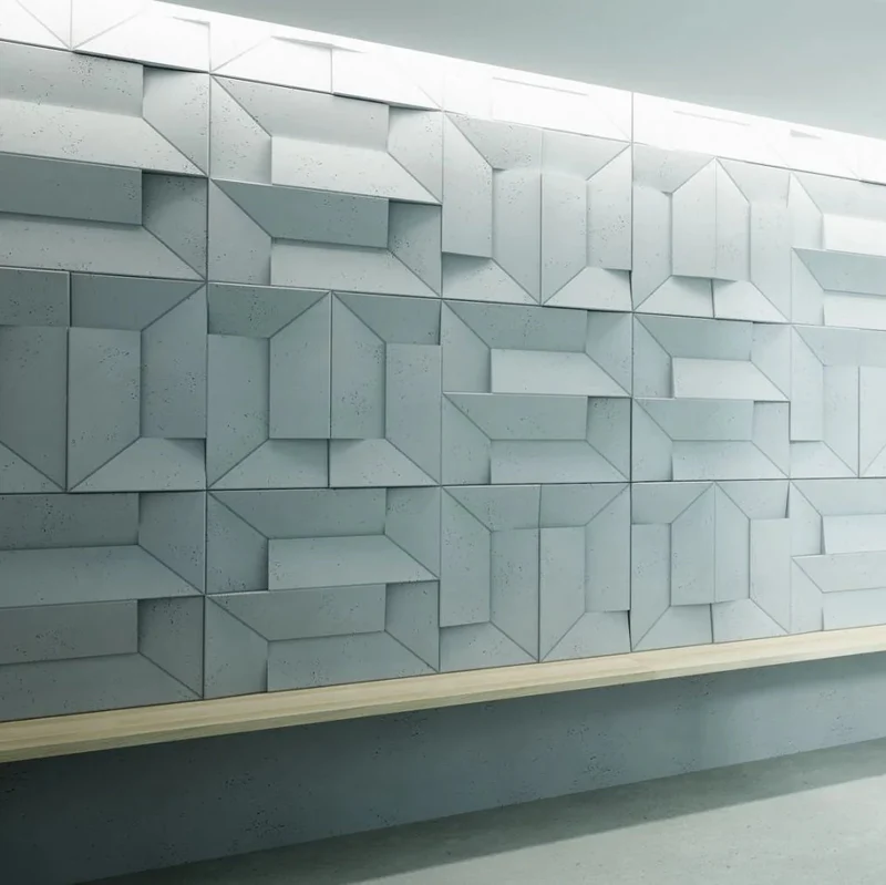 3D Concrete Wall Panels TRANSFORMER
