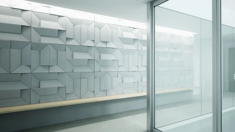 3D Concrete Wall Panels TRANSFORMER