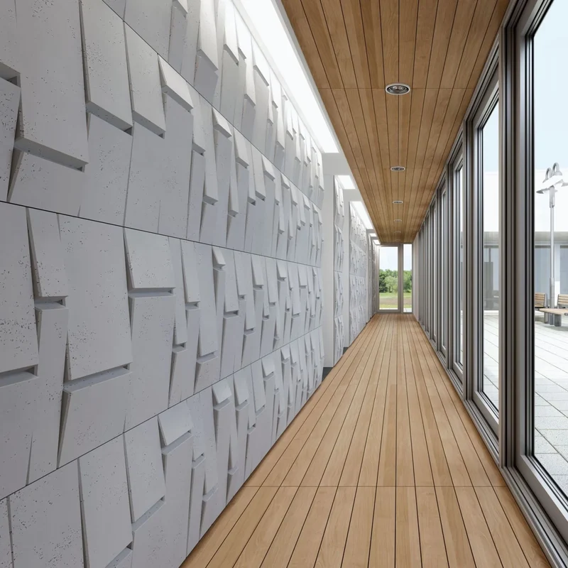 3D Concrete Wall Panels BREAK OUT