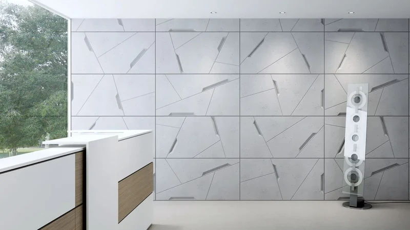 3D Concrete Wall Panels STOWAWAY