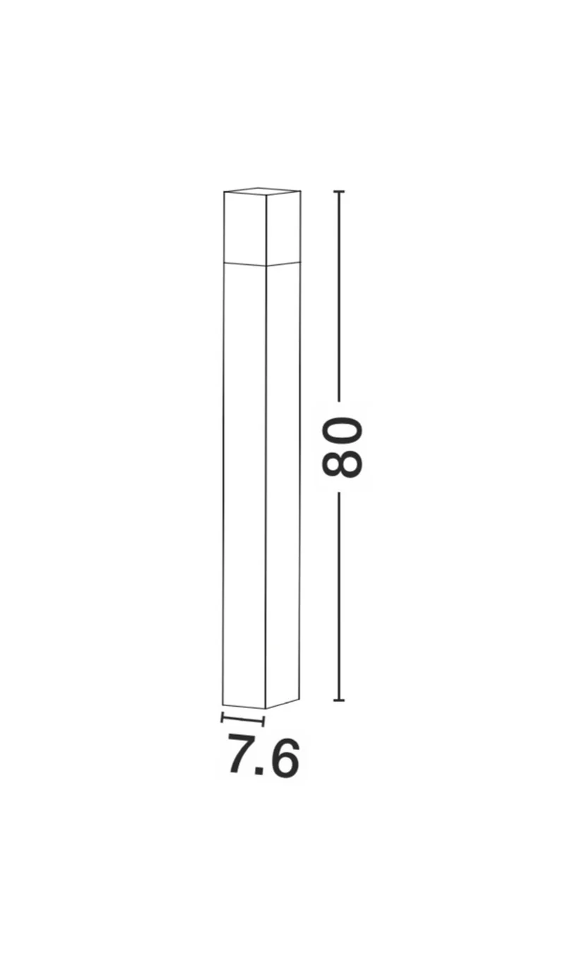 Stick Außenwegeleuchte Dunkelgrau IP54