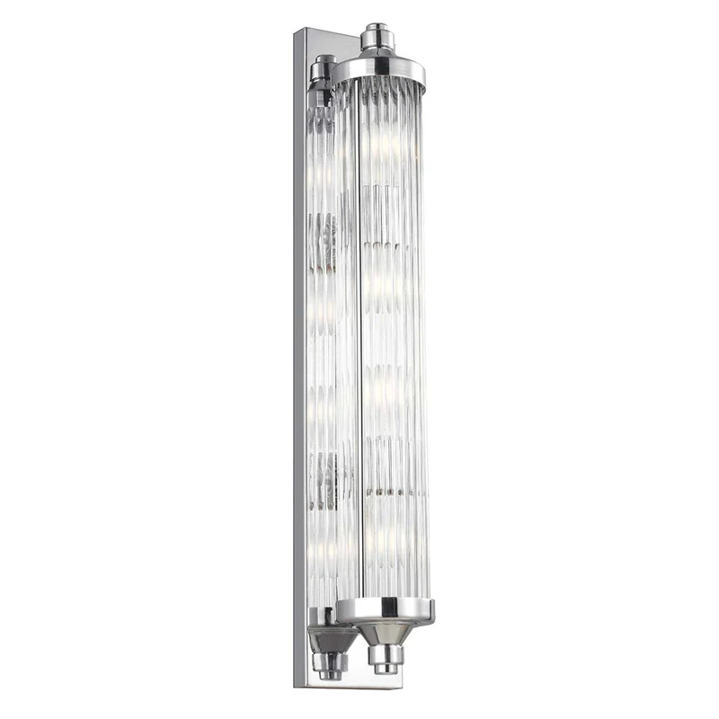 Wandleuchte Paulson 4-flammig IP44 Chrom